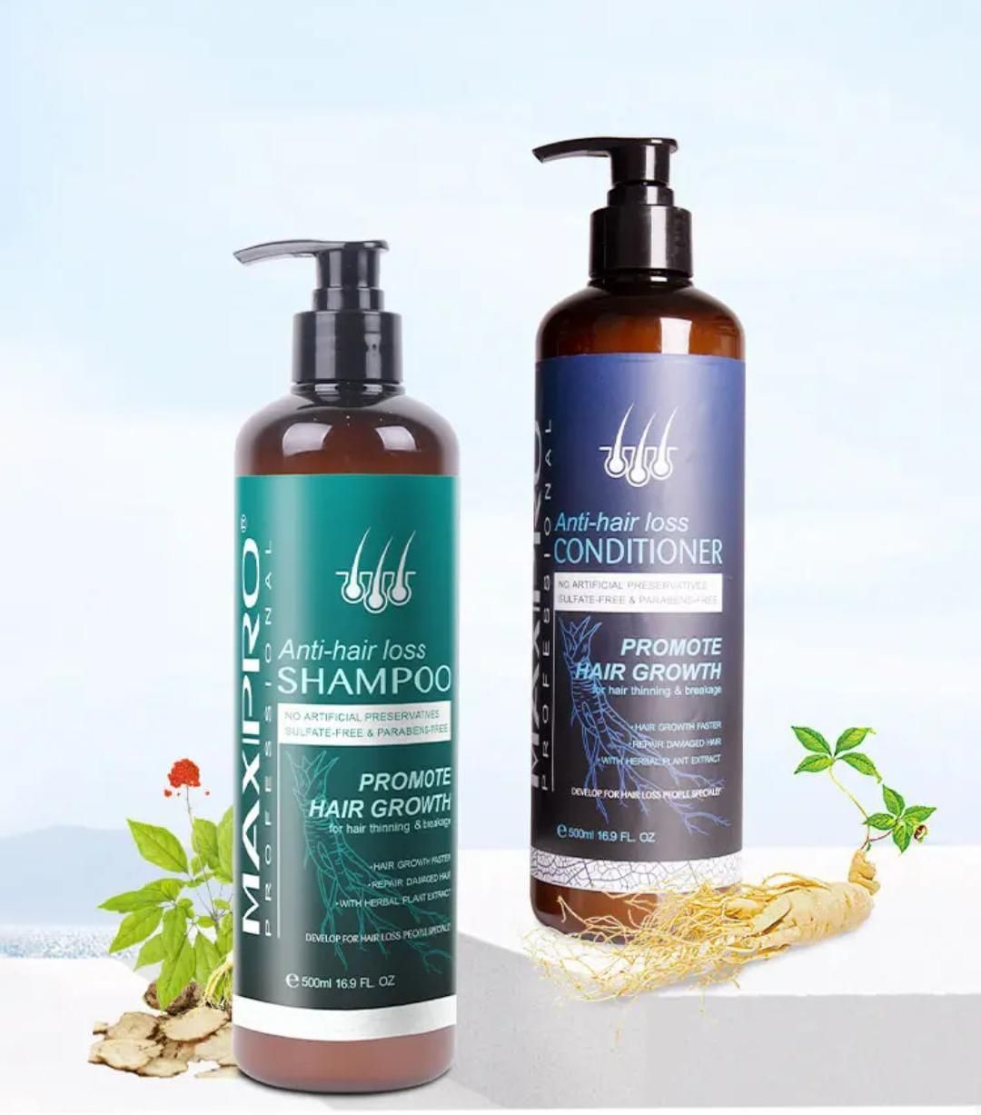 Anti Hair Loss Shampoo & Conditioner 500 ml (Pack of 2)